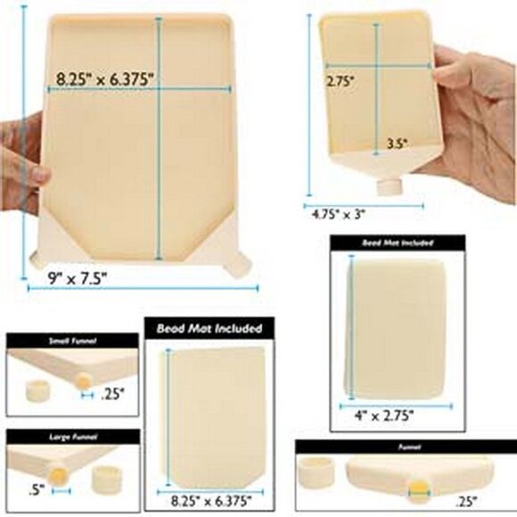 Introducing a new Bead Tray with Mat Insert -2 pcs - Picture 1 of 6